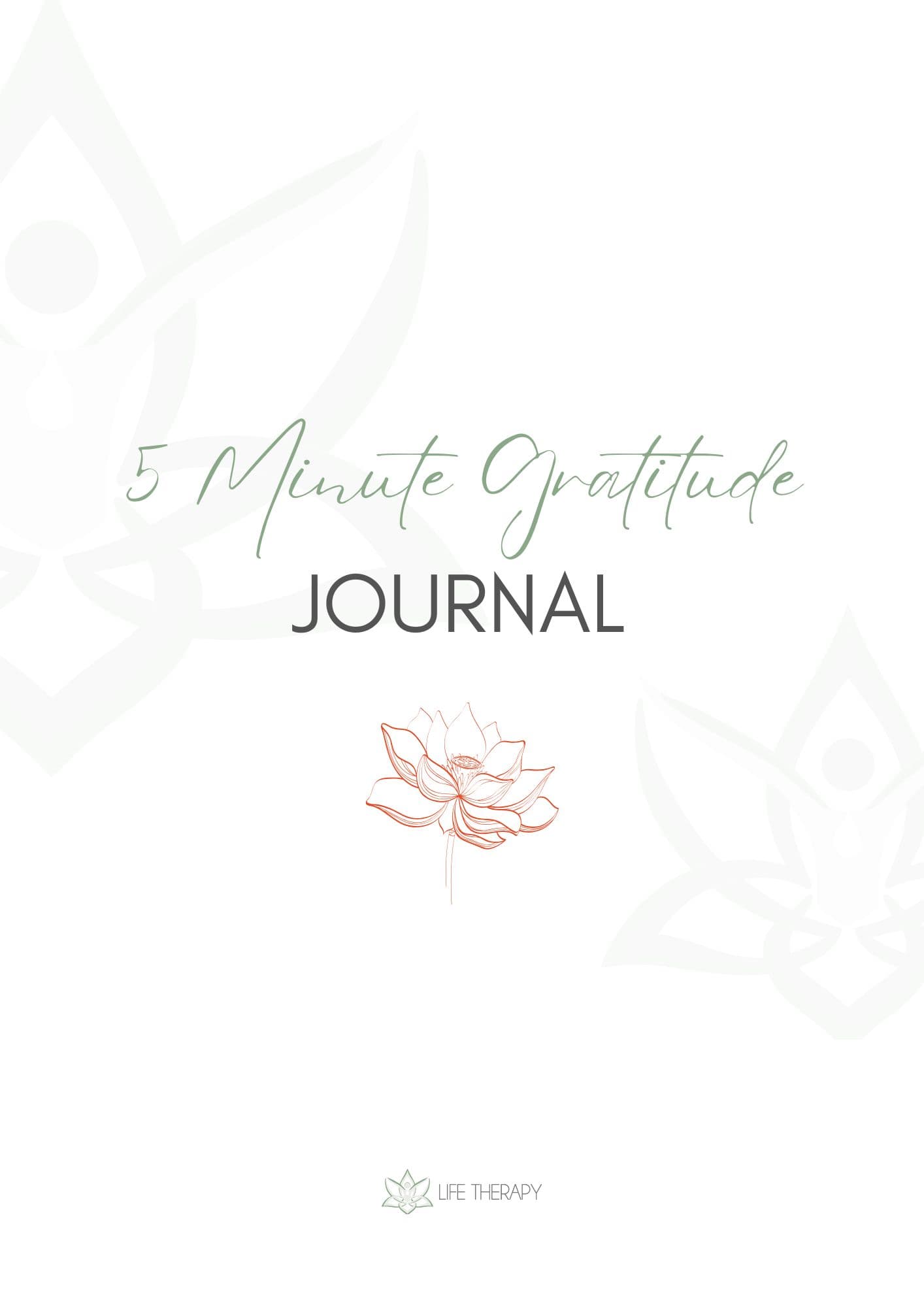 5 Minute Gratitude Journal