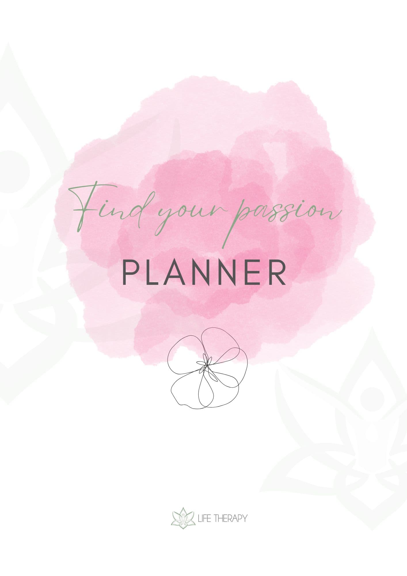 Find Your Passion Planner