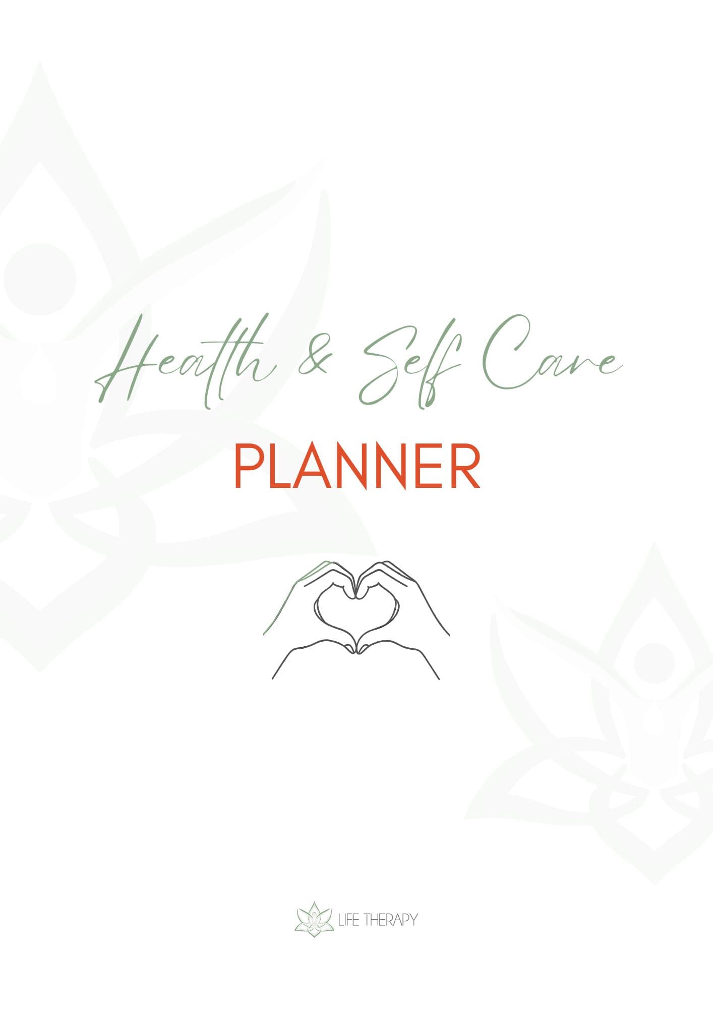 Health & Self Care Planner